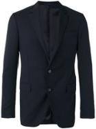 Lanvin Classic Slim Fit Blazer, Men's, Size: 52, Blue, Cupro/wool