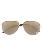 Saint Laurent Monogram M11 Sunglasses, Adult Unisex, Size: 59, Black, Acetate/metal