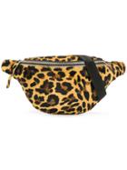 Bellerose Leopard Print Belt Bag - Brown