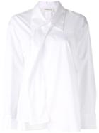 Portspure Folded Placket Shirt - White