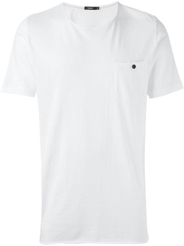 Bassike Patch Pocket T-shirt - White