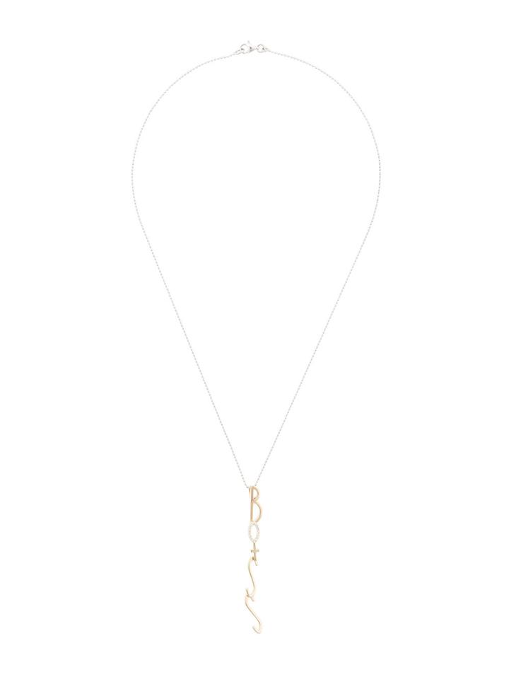 Kwit Jewelry Boss Pendant Necklace - Metallic