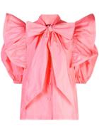 Marc Jacobs Ruffled Short-sleeved Shirt - Pink