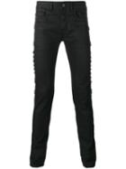 Diesel Black Gold Side Strap Slim-fit Jeans, Men's, Size: 33, Cotton/polyester/spandex/elastane