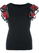 Sakayori. Ruffled Sleeves Top