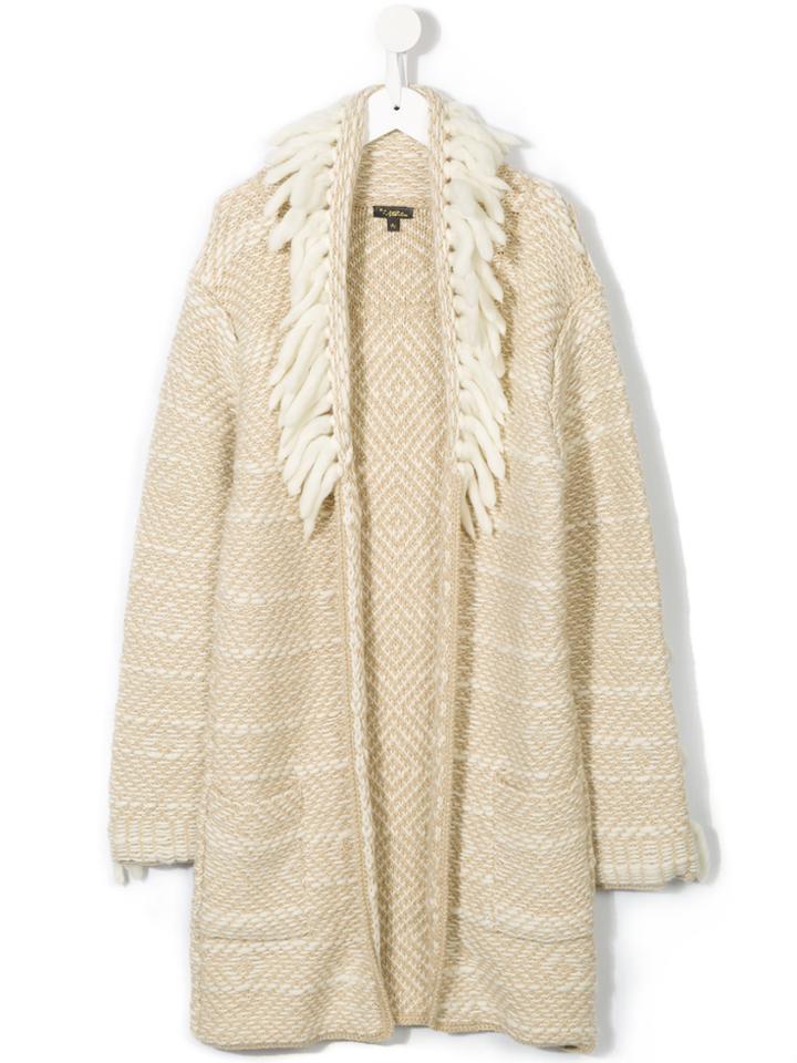 Velveteen Cecilia Coat - Nude & Neutrals