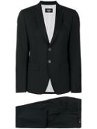 Dsquared2 - Two-piece Cropped Trouser Suit - Women - Polyester/spandex/elastane/virgin Wool - 42, Black, Polyester/spandex/elastane/virgin Wool