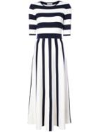 Gabriela Hearst Striped Knit Dress - Blue