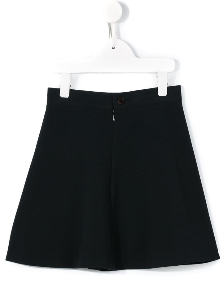 Señorita Lemoniez Crepe A-line Skirt, Girl's, Size: 8 Yrs, Blue