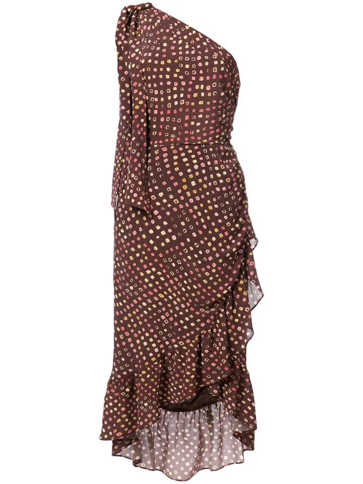 Ulla Johnson Imogen Asymmetric Dress - Brown