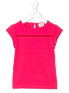 Armani Junior Logo T-shirt - Pink & Purple