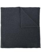 Officine Generale Ribbed Hem Scarf - Grey