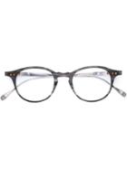 Dita Eyewear Round Frame Glasses - Grey