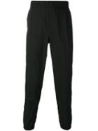 Mcq Alexander Mcqueen Tapered Trousers, Men's, Size: 50, Black, Cotton/polyester/spandex/elastane