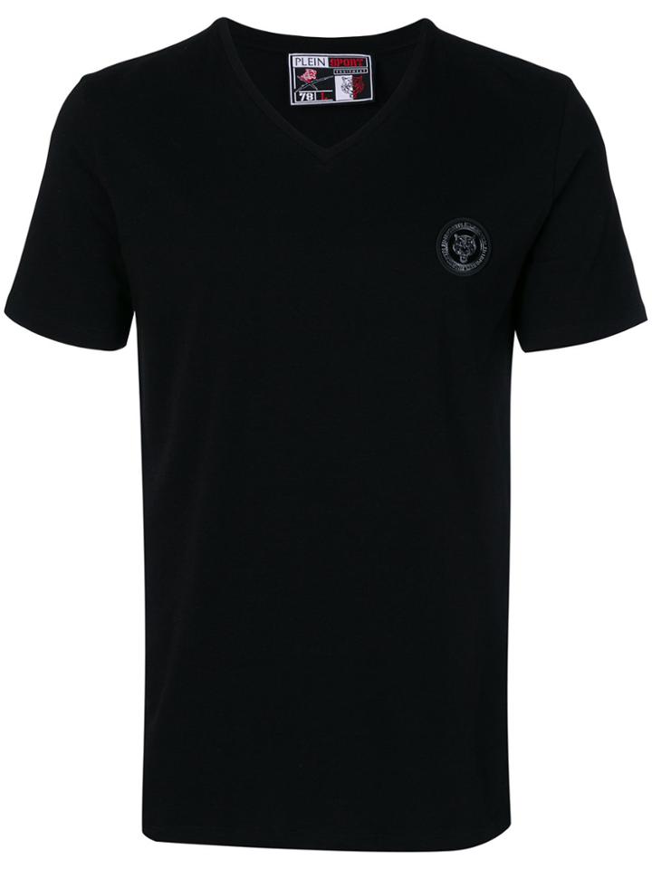 Plein Sport V-neck T-shirt - Black