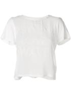 Each X Other Slogan Print Short Sleeve T-shirt - White