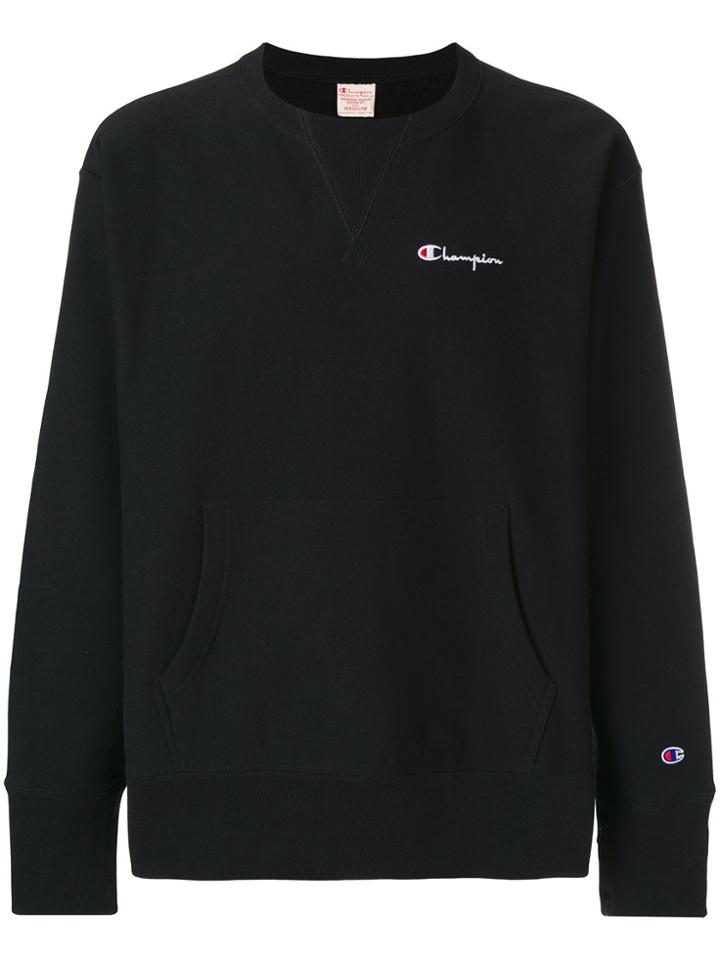 Champion Deconstruction Crewneck Sweater - Black