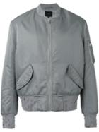 Iro Bomber Jacket, Men's, Size: Medium, Grey, Nylon/polyester