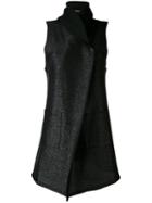 Numero00 - Rope Gilet - Women - Cotton/polyamide - S, Black, Cotton/polyamide