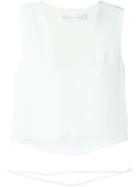 Victoria Victoria Beckham V Neck Organza Top