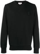 Alexander Mcqueen Embellished Skull Sweater - Black
