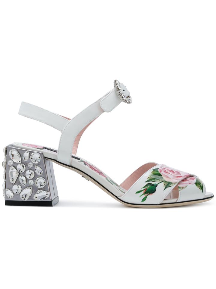 Dolce & Gabbana Keira Sandals - White