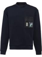 Prada Technical Crew-neck Sweatshirt - Blue