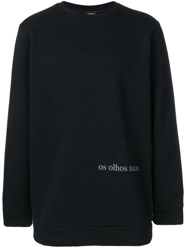 Inês Torcato 'as Mãos Vêem' Sweater - Black