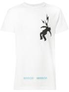 Off-white Logo Print T-shirt, Men's, Size: Xxs, White, Cotton