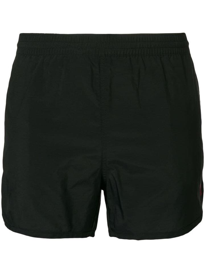 Ami Paris Classic Swim Shorts - Black