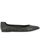 Thomas Wylde Spotted Bullet Ballerinas - Black