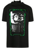 Raf Simons Printed Scarf T-shirt - Black