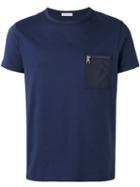 Moncler - Maglia T-shirt - Men - Cotton/polyamide - S, Blue, Cotton/polyamide