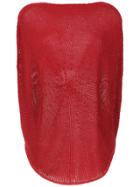 Mara Mac Sleeveless Knit Top - Red