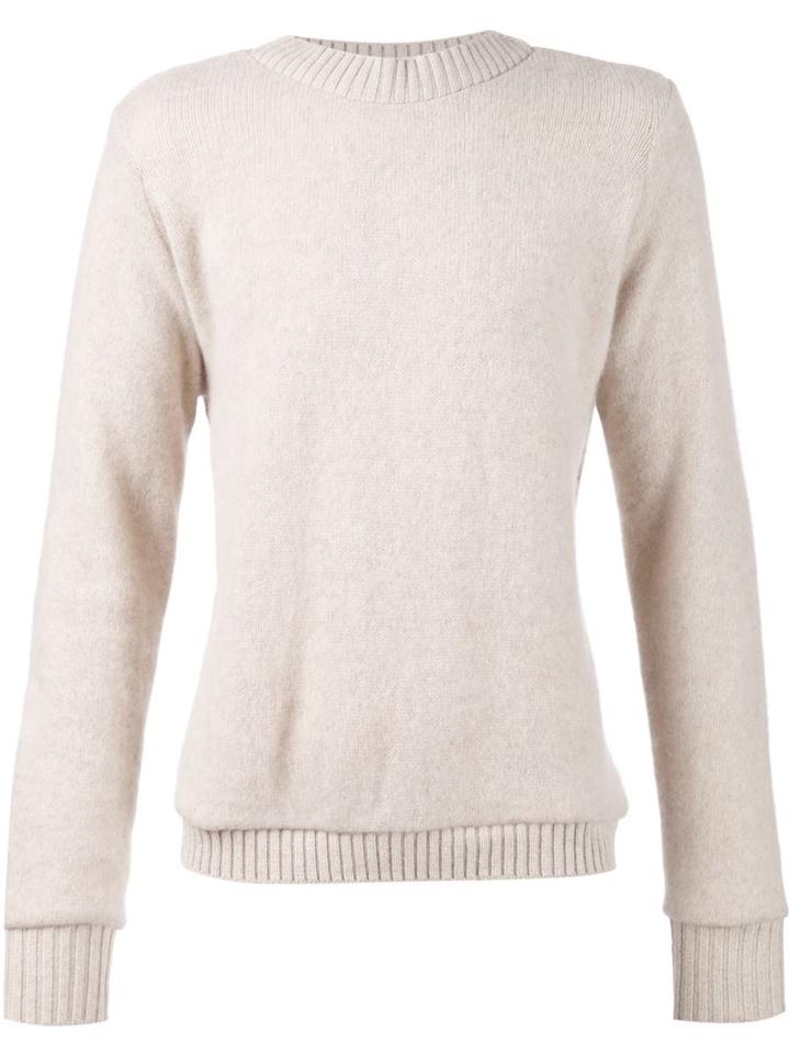 The Elder Statesman Ribbed Detail Jumper