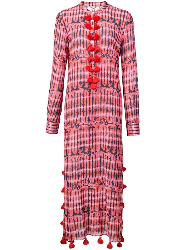 Figue Paolina Kaftan Dress - Pink & Purple