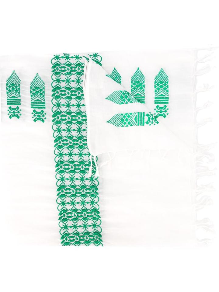 Forte Forte Embroidered Scarf