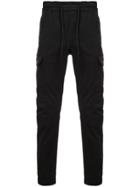 J Brand Slim Fit Track Pants - Black