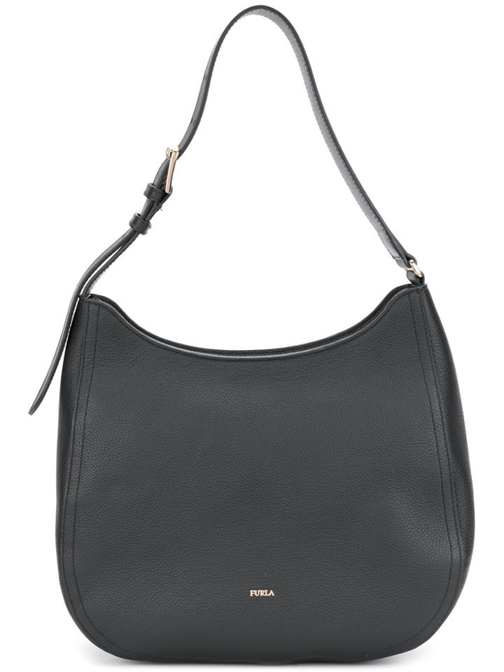 Furla Bloom Shoulder Bag - Black