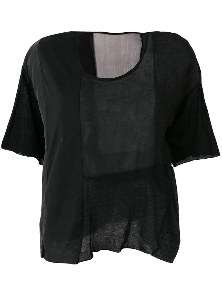 Elsa Esturgie Loose Fit Top - Black