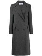 Harris Wharf London Double-breasted Trenchcoat - Grey