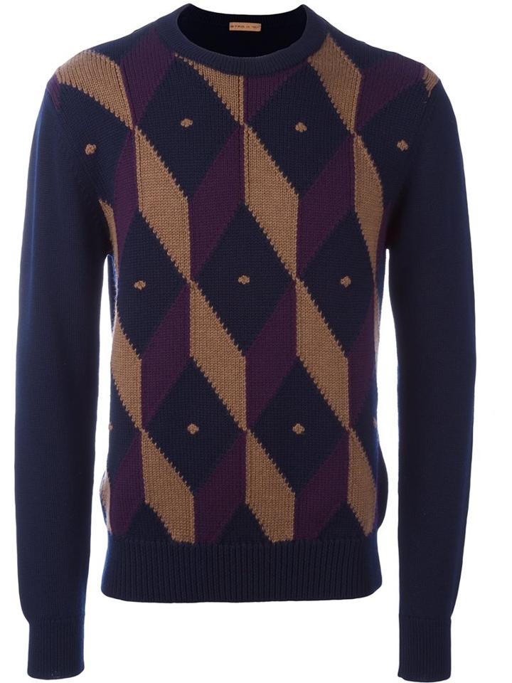 Etro Diamond Shaped Jumper