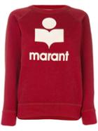 Isabel Marant Étoile - Milly Sweatshirt - Women - Cotton/polyester/polyamide - 40, Red, Cotton/polyester/polyamide