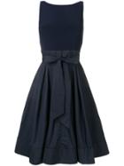 Lauren Ralph Lauren Yuko Bow Embellished Dress - Blue