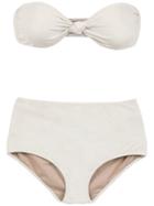 Adriana Degreas Hot Pants Bikini Set - White