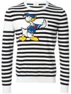 Iceberg Donal Duck Patch Striped Jumper