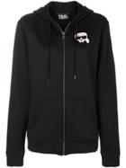 Karl Lagerfeld Ikonik Emoji Hoodie - Black