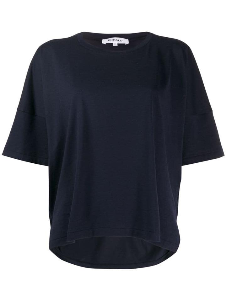 Enföld Oversized T-shirt - Blue
