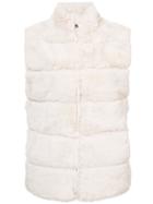 Dolce Cabo Sleeveless Jacket - White