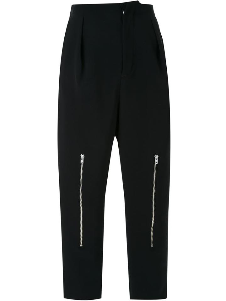 Fad Three Cropped Zip Trousers